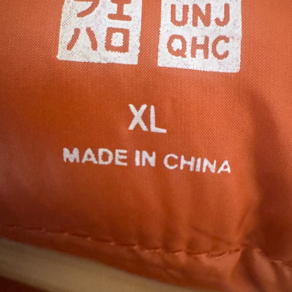 Uniqlo Orange Women's Jacket